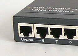speed, whether or not it has an uplink port (a port