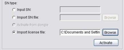 B. License Management Tool Step 4: Save Request file, and then take it to