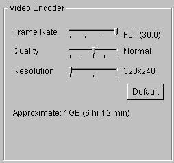 3. Schedule re-encoded by configuration. Click Setup button to adjust Encoder parameter. Note: 1. There is only one adjustable option of Quality and Bit rate at one time. 2.