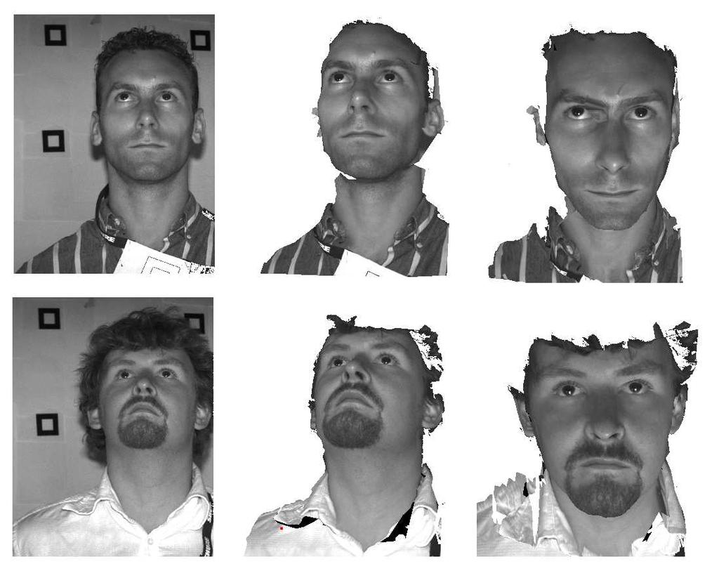 2D-3D Face Recognition aligned the image there is no need to align by the eye locations (providing it is being compared with other 2D projections and not standard 2D images).