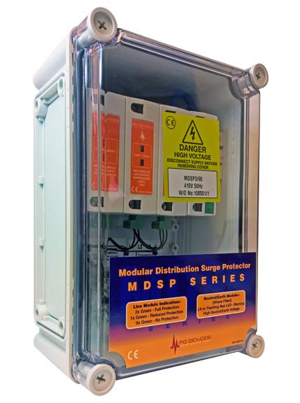 The MDSP features exceptionally high surge current handling capabilities which operates in two stages to ensure continuity of transient suppression.