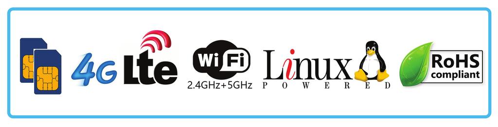 H820Q Series Dual WiFi 3G/4G Router Datasheet >> Product Introduction The E-Lins H820Q Series is a compact, ruggedized 3G/4G/LTE and Dual Band Wi-Fi (2.