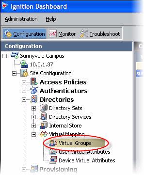 In the Directory Set window, click Save to save the set and dismiss the window. Next step: Map user groups as shown in Create virtual groups on page 66.