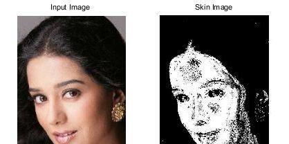 In this Matlab code, we have presented skin color detection algorithm for color image. The input image is converted into binary image.