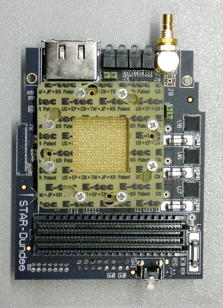 SpaceFibre Lite Evaluation Board 44 Commercial equivalent of