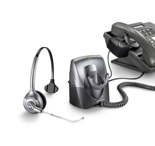 Summary Wireless, premium-quality telephone headset system combining best-selling CS50/55 technology and industry-leading SupraPlus corded headset Optimized for all-day use Uses latest