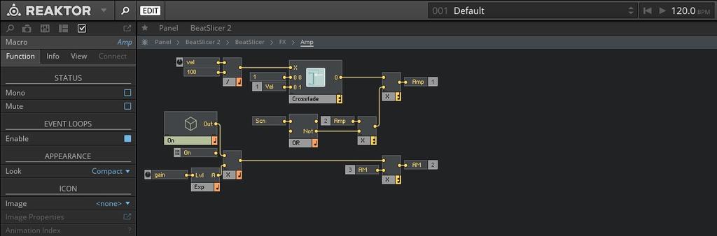 Getting to Know REAKTOR File Types and Hierarchy A REAKTOR Macro containing several Modules and another Macro.