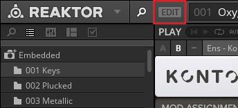 Snapshots and Presets Storing Snapshots Via MIDI: REAKTOR can accept Program Change messages and use them to select Snapshots.