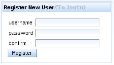 For example, in Login/Register dialog, an existing user signs in with his user name and password, but if a new user attempts to