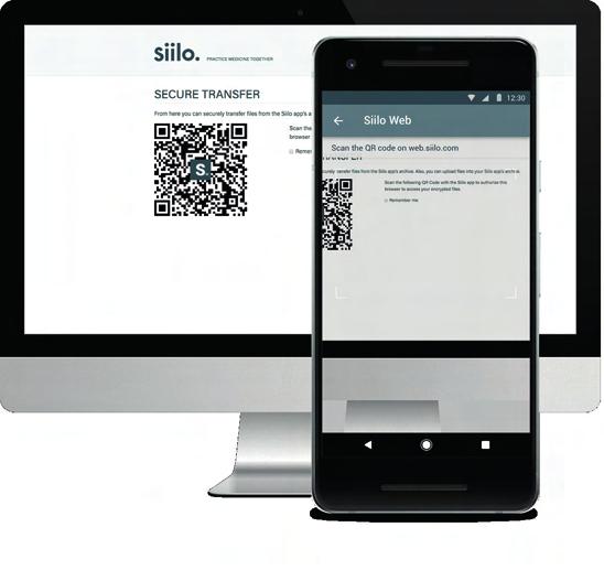 Archive and Siilo Web Archive All media on Siilo is saved encrypted and separate from your personal media on your phone. Media within Siilo does not synchronise with any third parties.