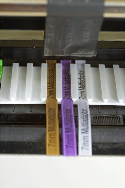 Print on Narrow Ribbon The Express Printer is the only printer available