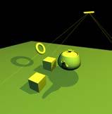 Use the 4x4 perspective projection matrix from the light source to get (x',y',z') LS ShadowMap(x',y') < z'?