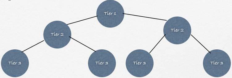 Network Providers Tier Classification Used to Describe
