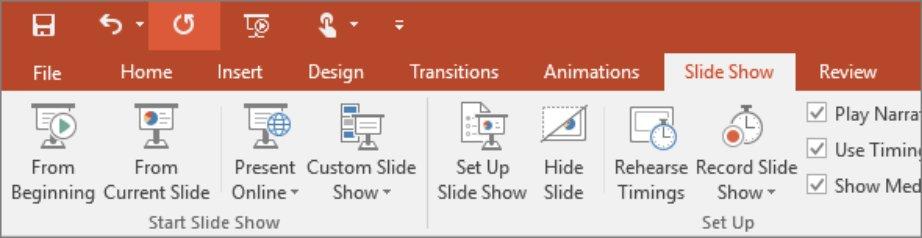 Animations Use the Animations tab to choreograph the movement of things on your slides.