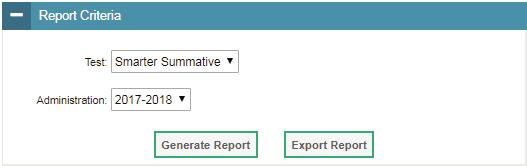 3 Click Test Status Code Report. 4 On the Test Status Code Report page, set the parameters for your report criteria: Select a test from the Test drop-down menu.