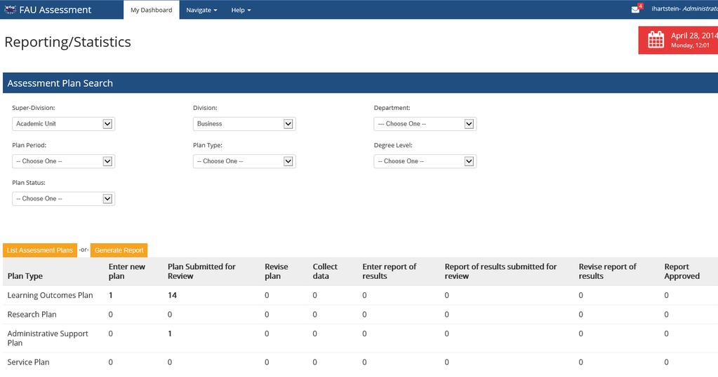 4) If you choose the Generate Report option a clickable stats report will generated.