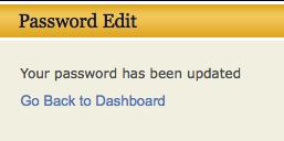 3) Type your new password once again.