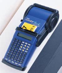 GlobalMark Industrial Label Maker will create your own custom signs, labels, pipemarkers, tags and more on demand with this easy to use, industrial label printer. See page 208 for more information.
