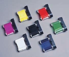 Available in seven colors Industrial Grade Ribbons for the andimark come in seven colors.