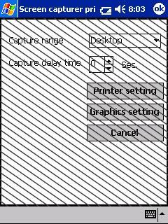 Capture delay time: 0 to 10 seconds Specifies the length of time until the image is ok button imported after tapped.