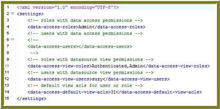 Secure the User Console and BA Server 24 2. Find the <acl-voter> element, and replace its <admin-role> property with the new administrator role (NewAdmin in the examples in this procedure).