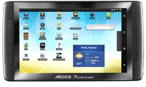 Archos already has an HDD tablet Thin HDDs can fit into tablets