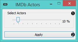 1.3 Example This simple widget is great for learning how data fusion works since it enables immediate access to the IMDb database.