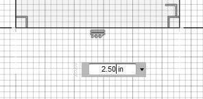 2-14 Parametric Modeling with Autodesk Fusion 360 2. In the Edit Dimension window, the current length of the line is displayed. Enter 2.5 to set the length of the line. 3. Hit on the Enter key once to accept the entered value.