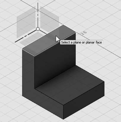 2-22 Parametric Modeling with Autodesk Fusion 360 Step 4-1: Adding an Extruded Feature 1. In the Create toolbar, select the Create Sketch command by left-clicking once on the icon. 2.