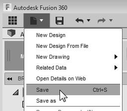 Expand the option list by clicking on the down arrow as shown. 3. Select the Parametric Modeling Project by clicking once with the left mouse button. 4.