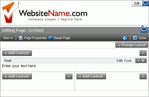 Step 6: Customize the Page at Runtime Using Oracle Composer Figure 3 42 Text Box in the Edit Mode at Runtime 4.