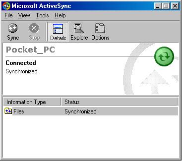 u. Click OK. 6. Backing Up the FREEDOM-Pad. a. Make sure the FREEDOM-Pad is in the sync-cradle. b.