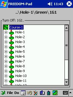 p. Tapping the Course icon at any time will provide access to the course