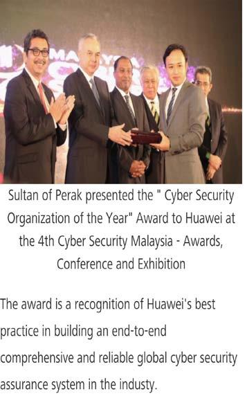 2014 MoU between Huawei & CSM to outline Cyber