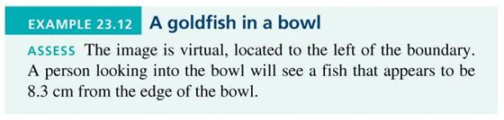 12 A Goldfish in a Bowl s = 8.