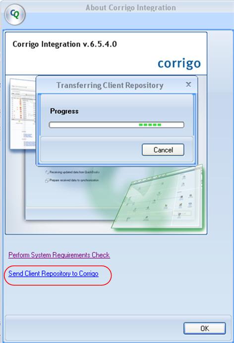 How to quickly send Corrigo, the Integration log files? Corrigo support will required the repository file from your computer in order to debug the problems you might have with integration.
