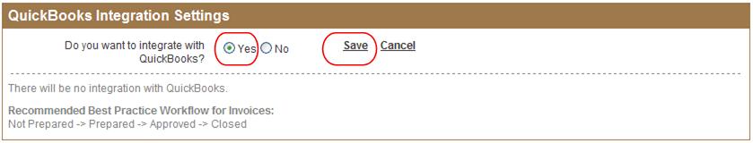 4. Select Yes and click on Save. 5.