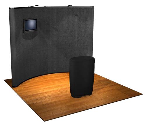 pop-up displays offer the simplicity of a traditional pop-up with