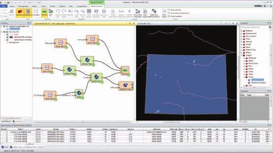 The Spatial Modeler uses GeoMedia vector operators to perform analysis. FLEXIBLE OFFERING Available in three product tiers, ERDAS IMAGINE is capable of handling any geospatial task.