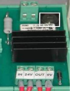 the Interface unit (see the reference table for PLC and Interface unit).
