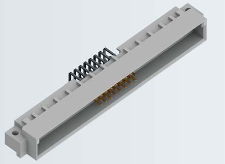 DIN 41612 Type M Type: Termination: Number of contacts: Pitch: Operational current: Packaging: Standard: Solder 2.