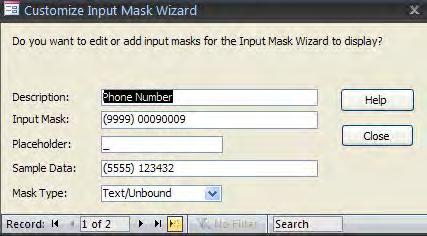 Input masks are saved to your user profile on your system, not to the individual database file.