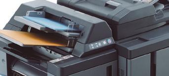 Along with the high output speed and robust design of the bizhub PRO 950, Konica Minolta offers you a full array of cost-effective auto finishing options to speed your on-demand document output.