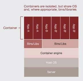 instances (guests) under a server OS (host) Also called containers; user defined