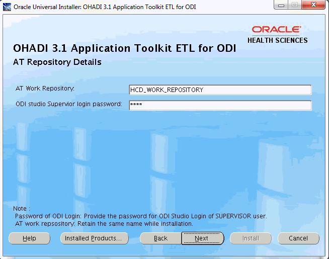 Note: If you are upgrading from Application Toolkit 3.0 to 3.1, ensure that the above parameter values are not same as that of Application Toolkit 3.0. 13.
