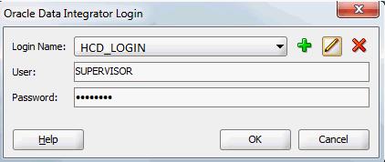 and click OK. Figure 4 2 Repository Connection Information 4. Click OK. The login name is created with the name specified in step 3. 5. Navigate to ODI > Connect > ODI Studio. 6.