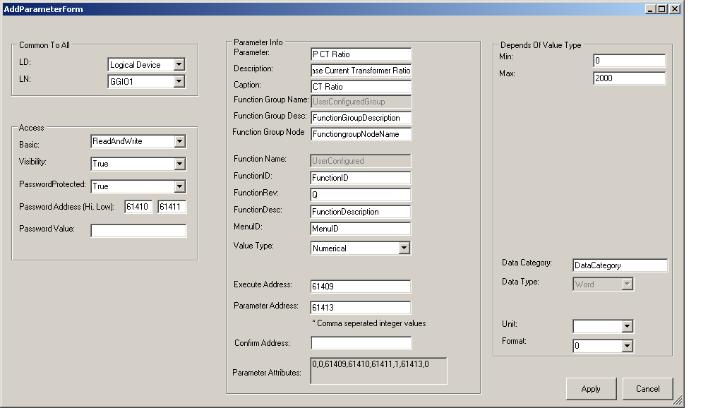 Station Automation COM600 3.4 1MRS756740 For the Modbus IED Read only parameter, specify only the parameter address.