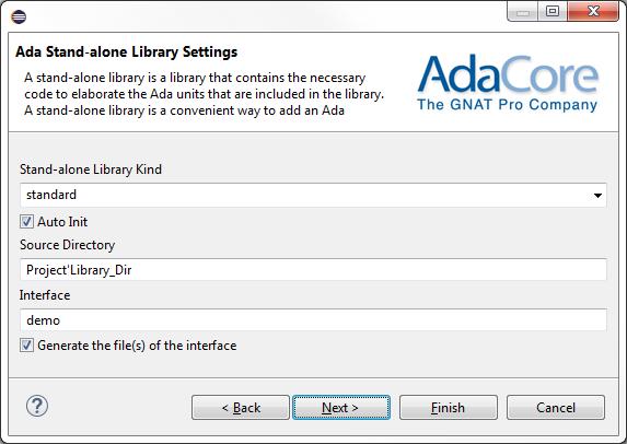 Directories Settings page The next page allows you to specify directories to contain