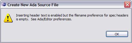 The header file preferences are intended to designate regular text files containing text capable of being processed by an Eclipse text editor.