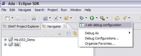 If you are not in the Debug perspective when launching a debug configuration, Eclipse will ask whether you to want to switch to that perspective.